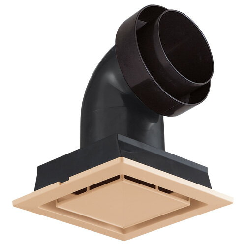 換気扇 日本キヤリア/旧東芝 DV-1KK1-T 別売部材 給排気グリル φ100用 樹脂製(風量調節形) ブラウン