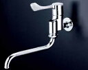 水栓金具 KVK K1800 ワンタッチハンドル付自在水栓