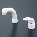 水栓金具 KVK KM8007A 洗面用シングルレバー(湯側回転角度規制)