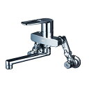 KVK MSK110KEST シングルレバー式混合栓 延長ソケット100mm