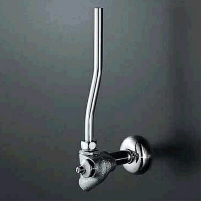 止水栓 KVK　K69YAKN　アングル形止水栓 ドライバー式 逆止弁 ストレーナ付 固定こま