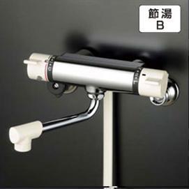 シャワー水栓 KVK KF800W サーモスタット式シャワー 寒冷地用