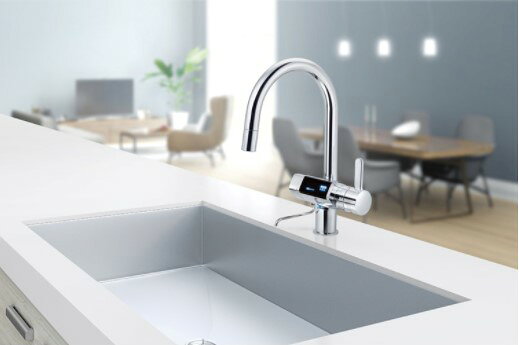 グローエ　JP210503　グラシア 電解水素水整水器シングルレバーキッチン混合栓 コ...