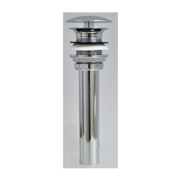 乐天商城 - グローエ　JP617800　パーツ 洗面器用排水金具 水溜なし仕様 欧州陶器用 テールピース付 クローム [■]