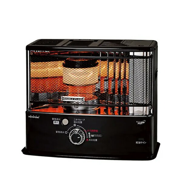 トヨトミ RC-W36N 石油ストーブ 反射形 ブラック(B) コンクリート13畳 木造10畳まで