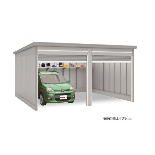 イナバガレージ 『※関東限定※ GRN-2642HL-2 豪雪地型』 ガレーディア ハイルーフ 2台収納タイプ ♪