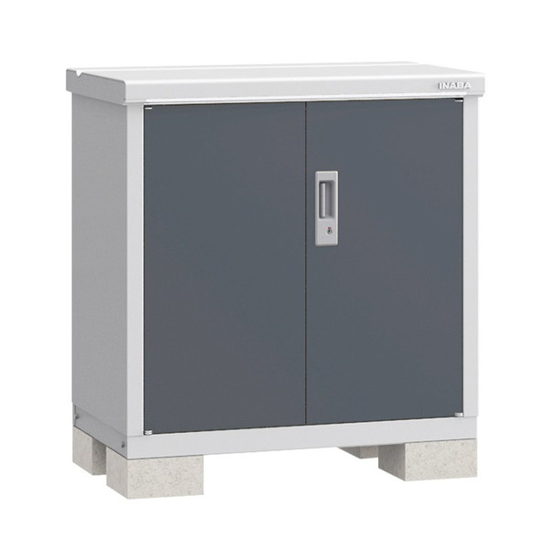 イナバ物置 『※関東限定※ BJX-095A』 アイビーストッカー ドア型収納庫 全面棚タイプ ♪