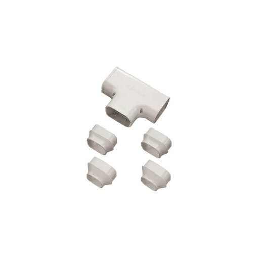 因幡電工 ST-100-I 配管化粧カバー(一般用) T型ジョイント 分岐用 アイボリー 因幡電工 ST-100-I 配管化粧カバー(一般用) T型ジョイント 分岐用 アイボリー