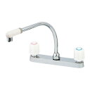 水栓金具 カクダイ 151-016 2ハンドル混合栓