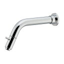 カクダイ 702-110B-CH 水栓金具 横水栓 ロング SYATORA 90°ハンドル開閉