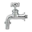 カクダイ 703-130 水栓金具 大流量横水栓 カップリング付