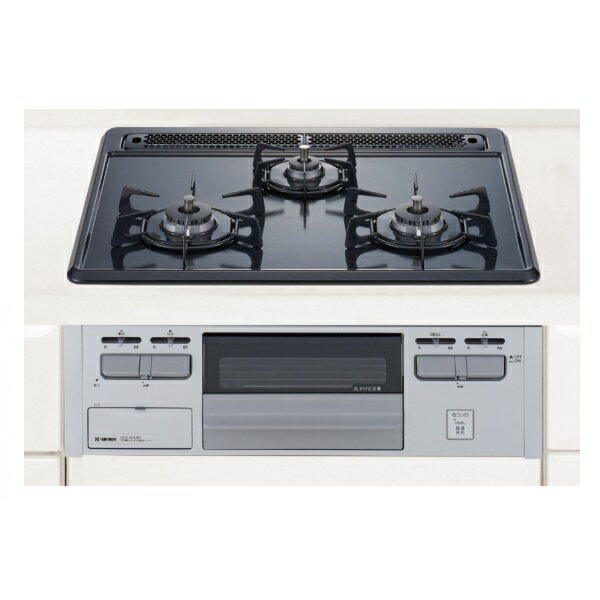 ノーリツ/ハーマン ビルトインコンロ 600mmタイプ Metal Top ホーロートップ 無水片面・両面焼き 温度調節なしタイプ 単独設置タイプ DG32T1VQ1SV