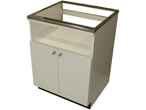 三菱　CS-CA60　ビルトイン型用一体型キャビネット トップ幅60cm 扉色ホワイト IHクッキングヒーター ..