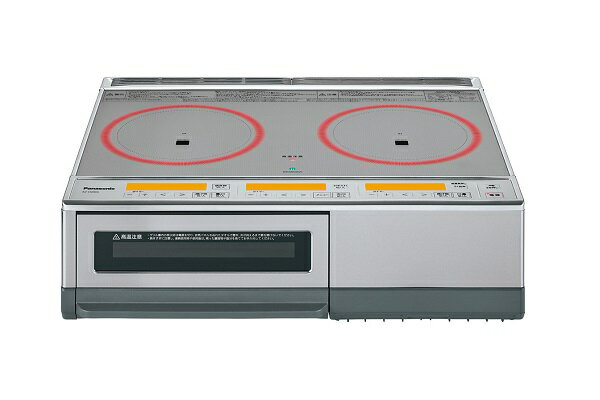 IHクッキングヒーター パナソニック　KZ-E60KG　据置 KGタイプ 2口IH シルバー [■]