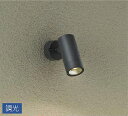 大光電機(DAIKO) DOL-4827YBG スポットライト 屋外 LED 調光 (調光器別売) アウトドアライト LED内蔵 電球色 防雨形 配光30° フランジタイプ ブラック