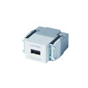 JAPPY/ジャッピー USB-R3700W-JP 埋込USB給電コンセント Type-A USB Power Delivery対応 1ポートタイプ ホワイト