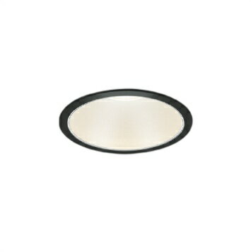 コイズミ照明 AD53281 ダウンライト φ125 非調光 温白色 M形 電源一体型 ブラック