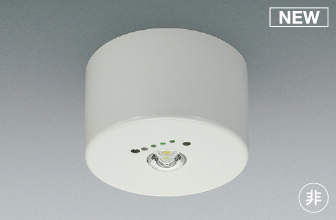 コイズミ照明　AR52851　住宅用非常灯専用型照明器具 LED一体型 非調光 直付型 電池内蔵形 昼白色 ブラック