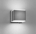 オーデリック OG041724NCR(ランプ別梱) エクステリア ポーチライト LEDランプ 昼白色 人感センサー付 防雨型 マットシルバー