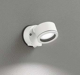 オーデリック　OG264027WR(ランプ別梱)　エクステリア スポットライト LEDランプ 温白色 人感センサー付 防雨型 オフホワイト