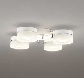 オーデリック　OC257172BR　シャンデリア 4.5畳 調光 調色 Bluetooth コントローラー別売 LEDランプ 電球色～昼光色 マットホワイト