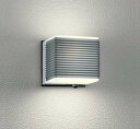 オーデリック OG041724LCR(ランプ別梱) エクステリア ポーチライト LEDランプ 電球色 人感センサー付 防雨型 マットシルバー
