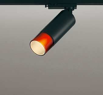 オーデリック　OS256743R　スポットライト 調光 調光器別売 LED一体型 電球色 レール取付専用 黒色