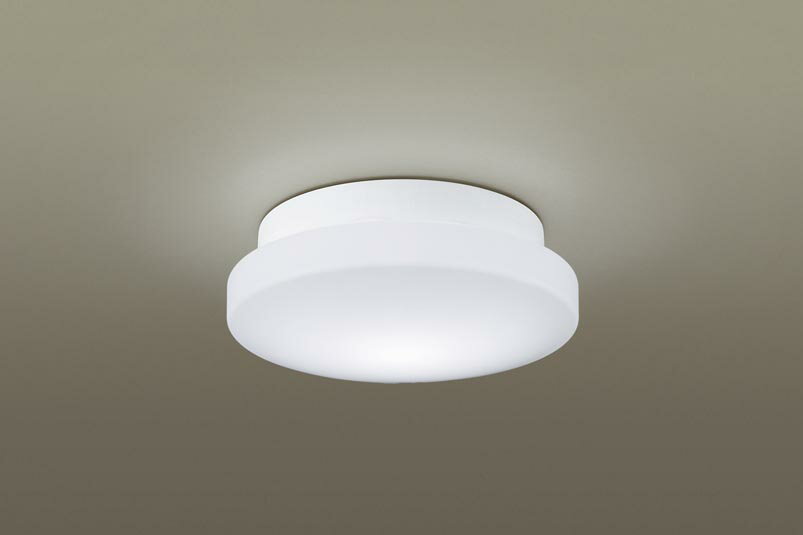 パナソニック　LGW85066LE1　バスルームライト 天井・壁直付型 LED(昼白色) ポーチライト 拡散タイプ 防湿型・防雨型