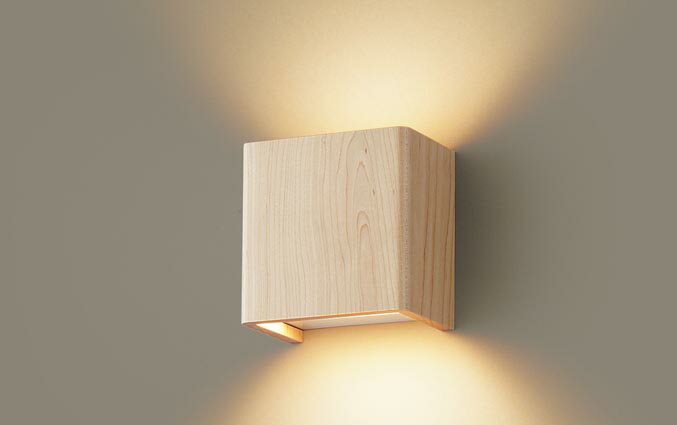 【最安値挑戦中！ポイントUP】パナソニック　LGB81414LE1　ブラケット 壁直付型 LED(電球色) 上下面カバー付(非密閉) 拡散タイプ メイプルのサムネイル