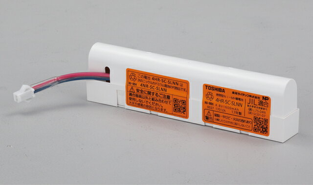 東芝 4HR-SC-SLNNB 誘導灯・非常用照明器具の交換電池 ニッケル水素蓄電池 受注生産品[§]