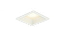 東芝ライテック LEDD87124L(W)-LSX アウトドア 軒下用ダウンライト LED一体形 電球色 高気密SB形・浅形 埋込穴□100 ホワイト