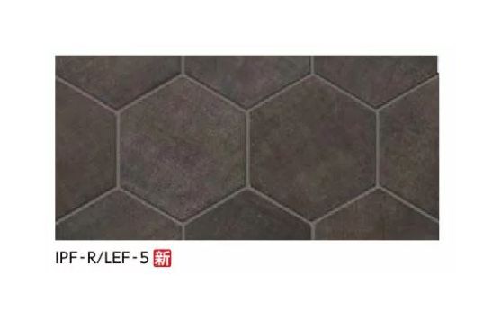 LIXIL 【IPF-R-LEF-5 バラ】 250x216六角形 ソネンフェイス デザインタイル 【ご注文は10個より～】