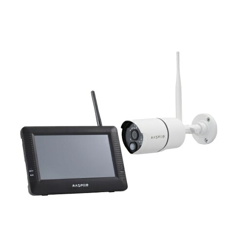マスプロ電工 WC3A7M ワイヤレスカメラセット モニター&カメラセット(3MP) モニターサイズ7インチ バレット型カメラ £ マスプロ電工 WC3A7M ワイヤレスカメラセット モニター&カメラセット(3MP) モニターサイズ7インチ バレット型カメラ £