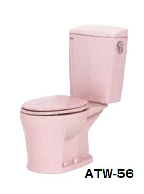 簡易水洗便器 ネポン　ATW-56　プリティーナ エロンゲート 普通便座 手洗栓なし ピンク [♪■] 【関東限定】