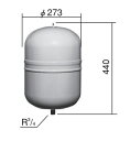 荏原製作所 BT(6)20 BT型圧力タンク20L ♪■