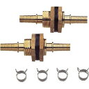 配管用品 三栄水栓 T431-22S-15A ユニット貫通金具 一口循環接続(4)