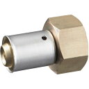 配管用品 三栄水栓 T615-4-13X10A ナット付アダプター 給水・給湯用アルミ複合架橋ポリエチレン管