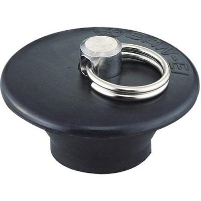 三栄水栓 バス用W式ゴム栓 バスルーム用 【H27F-40】