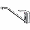 水栓金具 三栄水栓 K87111EJV-13 シングルワンホール混合栓 キッチン用 節水水栓