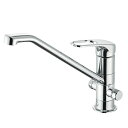 水栓金具 三栄水栓 K87112ETJV-13 ワンホールシングルレバー式 シングルワンホール分岐混合栓 キッチン用