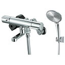 水栓金具 三栄水栓 SK18CT5-S サーモシャワー混合栓 壁付 パイプ長さ80