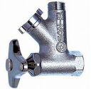 水栓金具 三栄水栓 V226-13 ストレーナアングル化粧バルブ 共用形