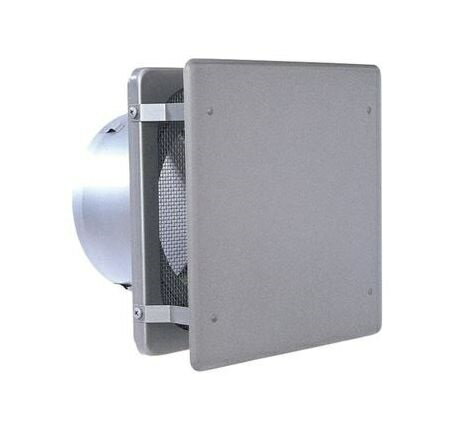 Tiles, Bricks - 換気口 西邦工業　KNBD125SCBL　BL・外壁用ステンレス製換気口 フラットカバー付 角金網型10メッシュ 防火ダンパー付　[♪■]