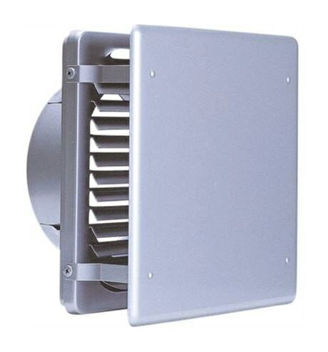 乐天商城 - 換気口 西邦工業　KXB125SBL　BL・外壁用ステンレス製換気口 フラットカバー付 角ガラリ型 低圧損　[♪■]