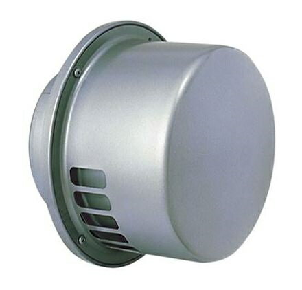 換気口 西邦工業　RCX150S　外壁用ステンレス製換気口 レインキャップ キャップ型 防風雨用内管付 [♪■]