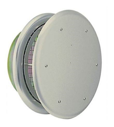 換気口 西邦工業 SNBD200 外壁用アルミ製換気口 フラットカバー付 金網型3メッシュ 防火ダンパー付 [♪■]