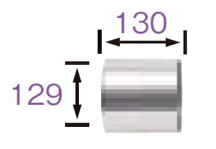 長府/サンポット 石油暖房機 関連部材　FT-S　給排気筒スペーサー ♪