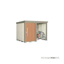 タクボ物置 TP-S2822 mr.ストックマンプラスアルファ 中・大型物置(駐輪スペース付) 多雪型 間口283.1cm ♪
