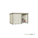 タクボ物置 TP-S3326 mr.ストックマンプラスアルファ 中・大型物置(駐輪スペース付) 多雪型 間口334.7cm ♪