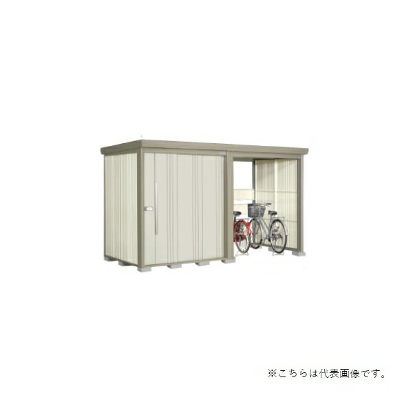 タクボ物置 TP-SZ37R15 mr.ストックマンプラスアルファ 中・大型物置(駐輪スペース付) 多雪型 結露減少屋根 間口367.9cm ♪(4)